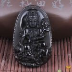 Mặt đá phong thủy Phật bản mệnh Phổ Hiền Bồ Tát – tuổi Thìn, Tỵ