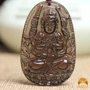 Mặt đá phong thủy Thiên Thủ Thiên Nhãn – Phật hộ mệnh Tuổi Tý