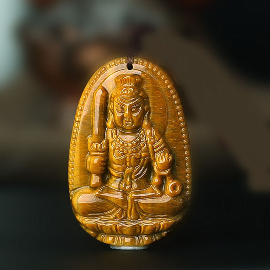 Mặt Phật Phong Thủy Bất Động Minh Vương - Tuổi Dậu - Bình An - May Mắn